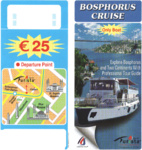 Буклет с описанием прогулки по Босфору