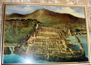 Старая карта Дубровника