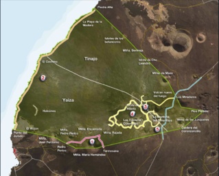 Карта маршрутов Тиманфайя