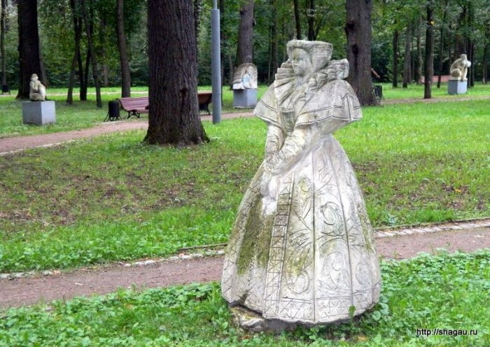 Парк московских театральных скульптур в Останкино фотография 15