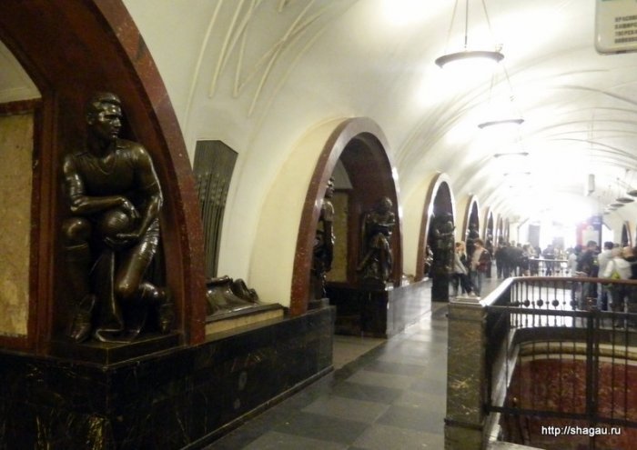 Экскурсия по московскому метро: довоенное метро фотография 12