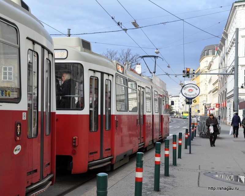 Трамваи в Вене