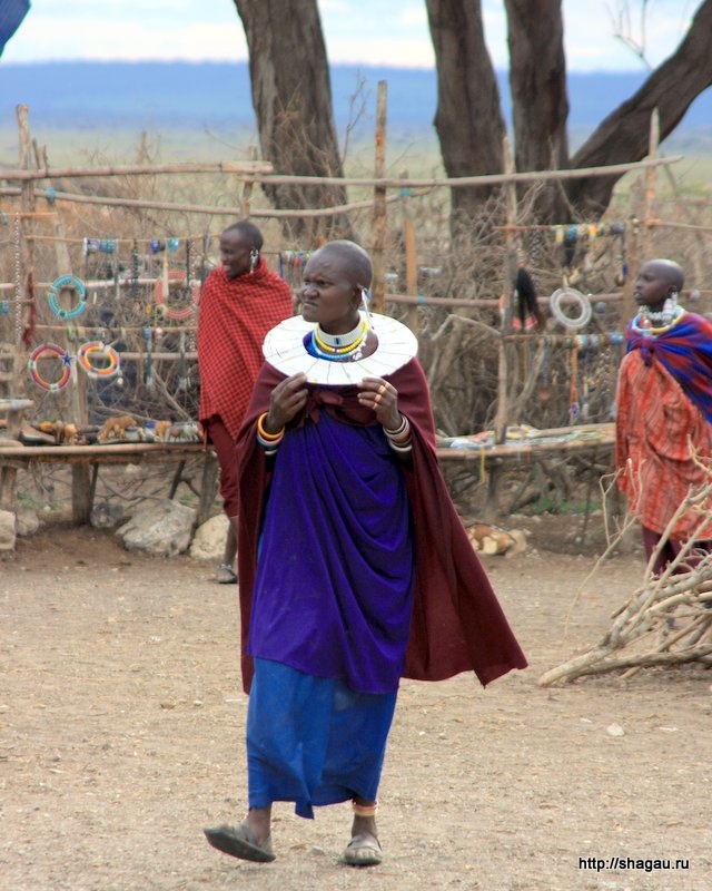 Красотка племени масаи