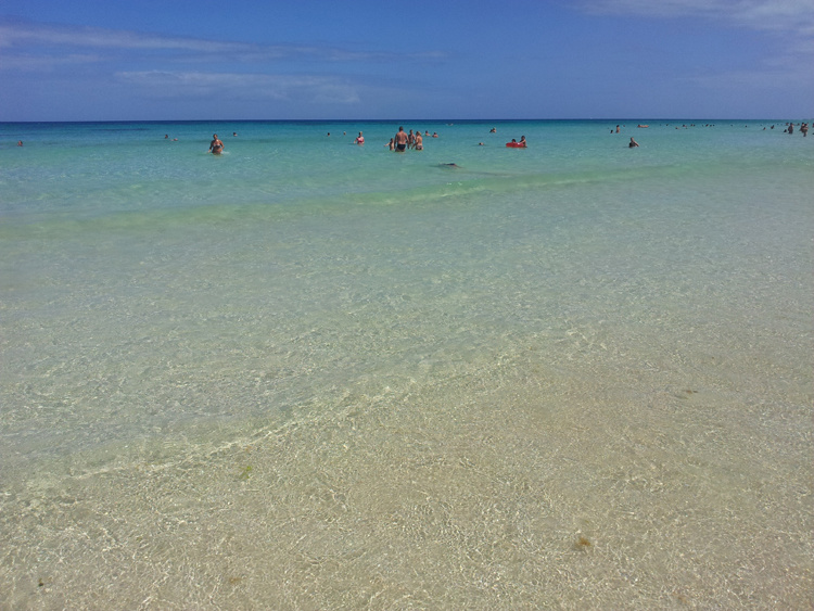 Белый песок на Канарских островах