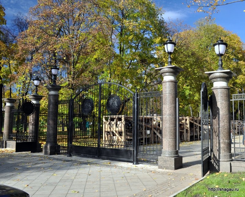 Новая ограда парка Останкино
