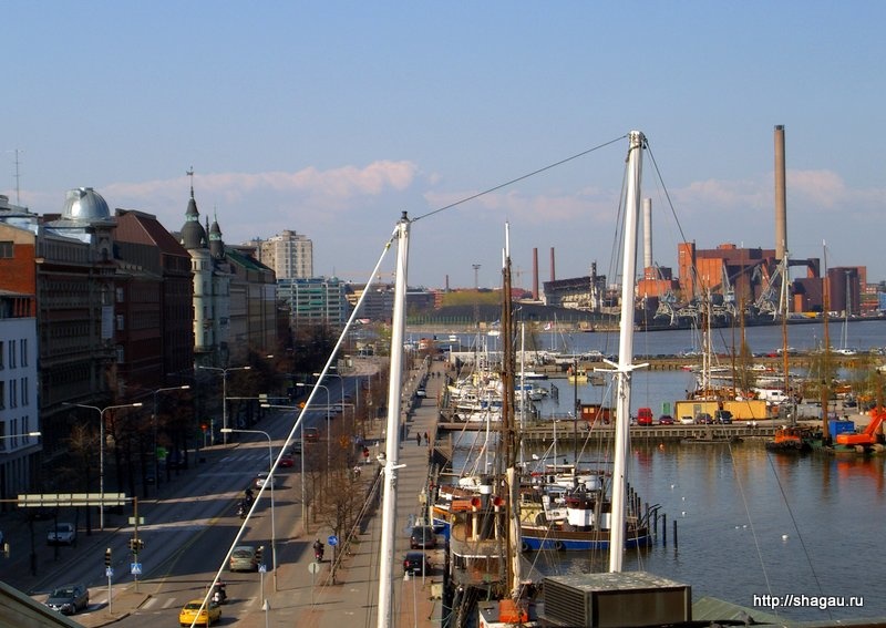 Порт города Хельсинки