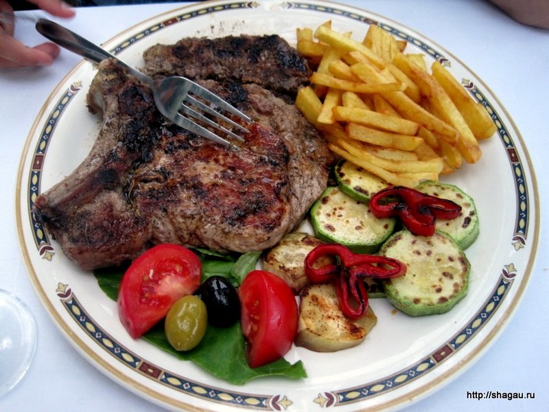 Мясные блюда Черногории