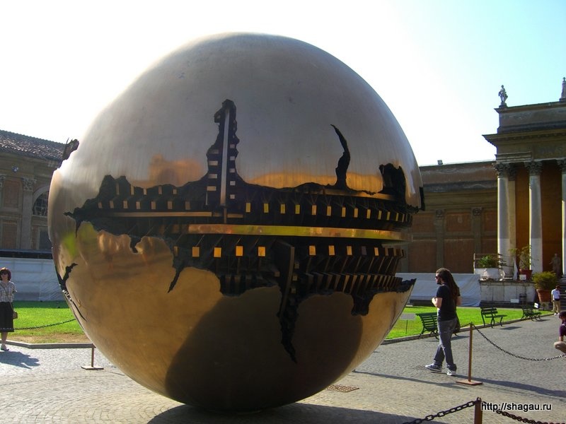 Скульптура Земной шар, Ватикан