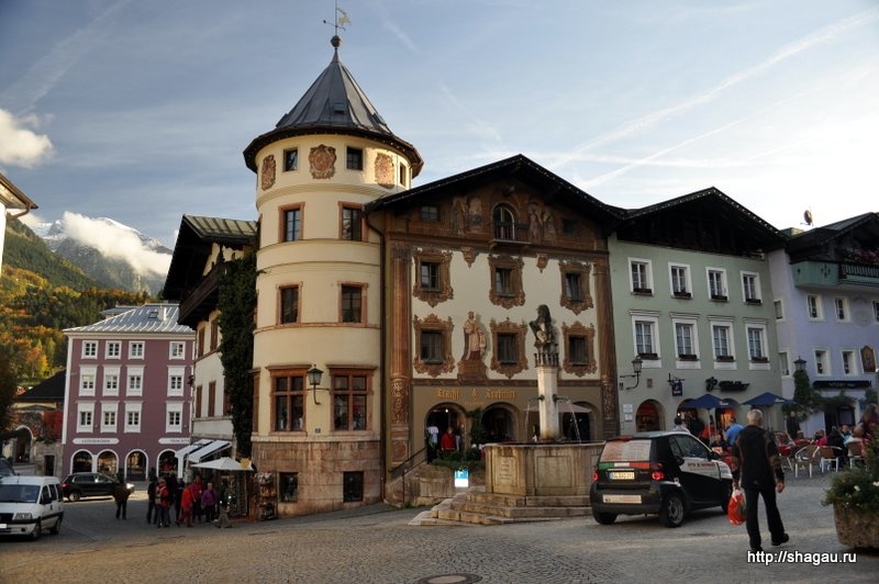 Баварский городок Berchtesgaden