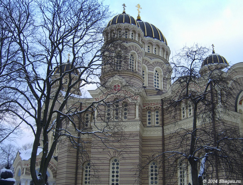 Рига. Христорождественский православный собор