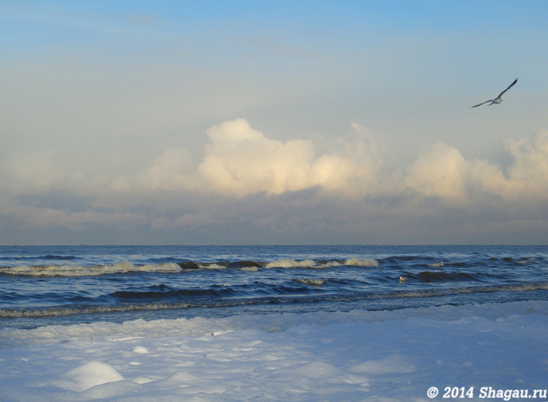 Юрмала. Балтийское море зимой