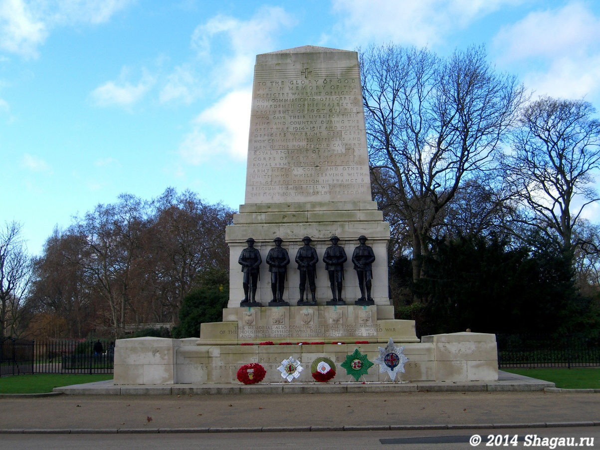 Монумент, посвященный погибшим в Первой и Второй мировой войне
