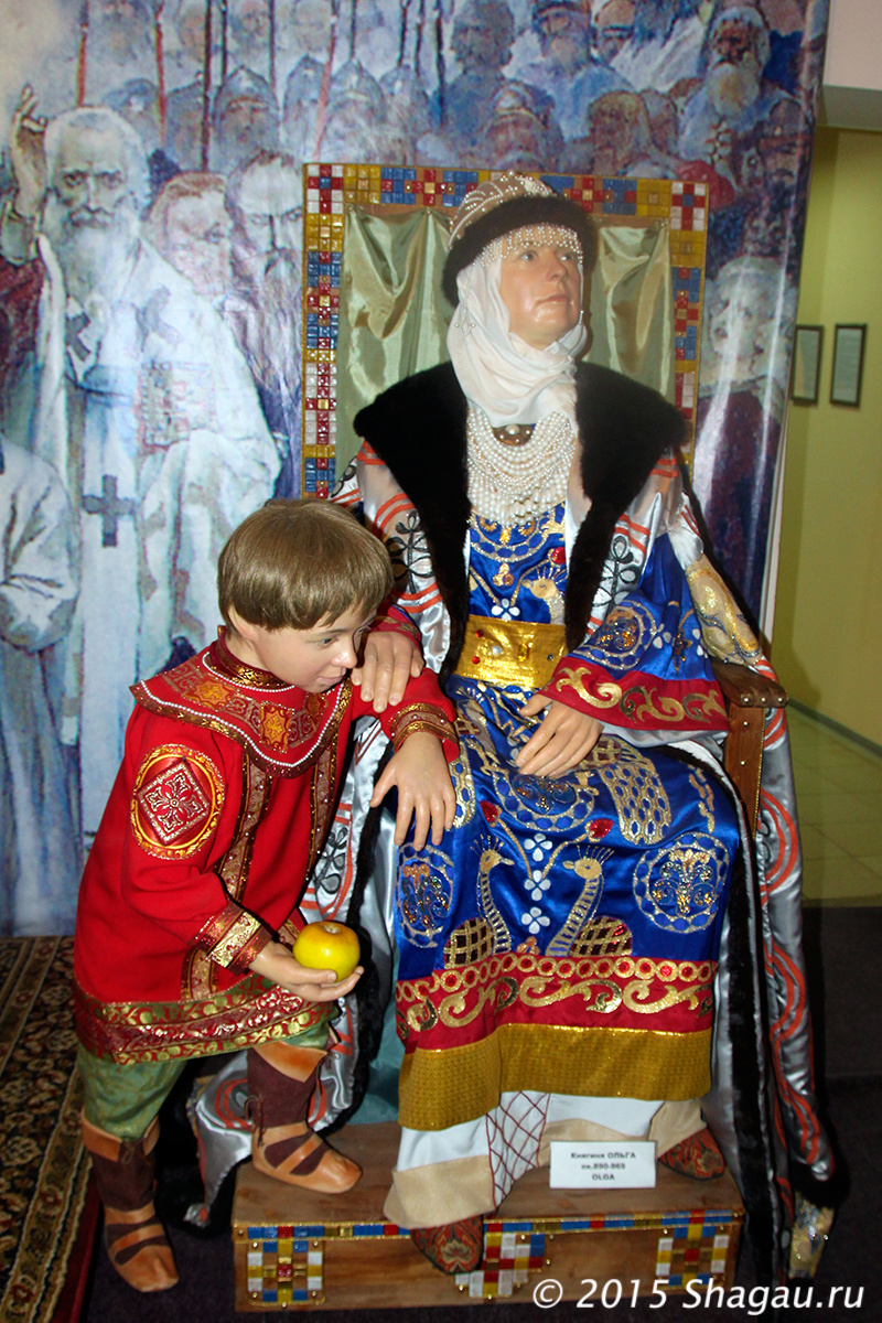 Княгиня Ольга и ее внук