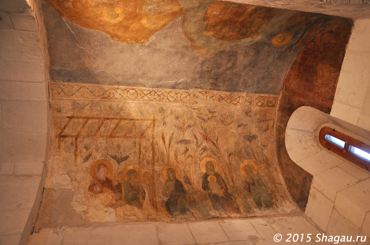 Дмитриевский собор. Фрески 12-го века