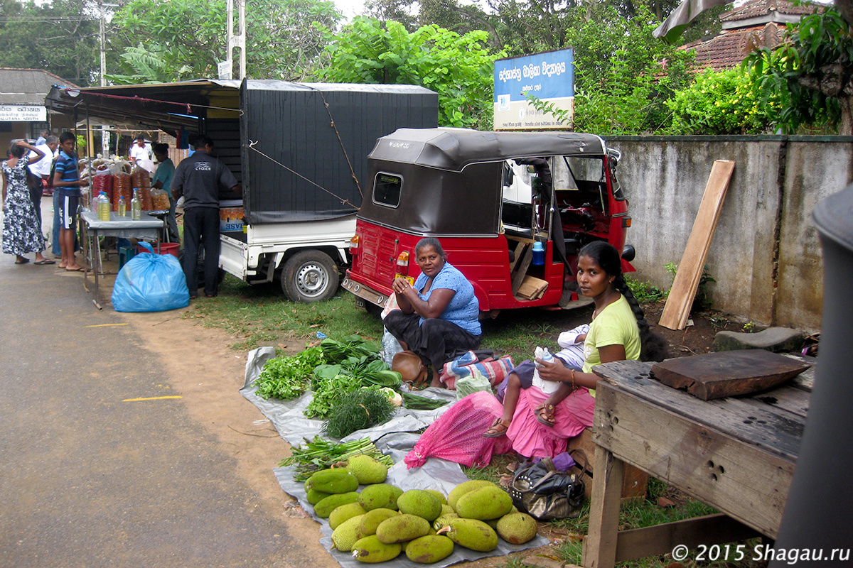 Покупки на Шри-Ланке