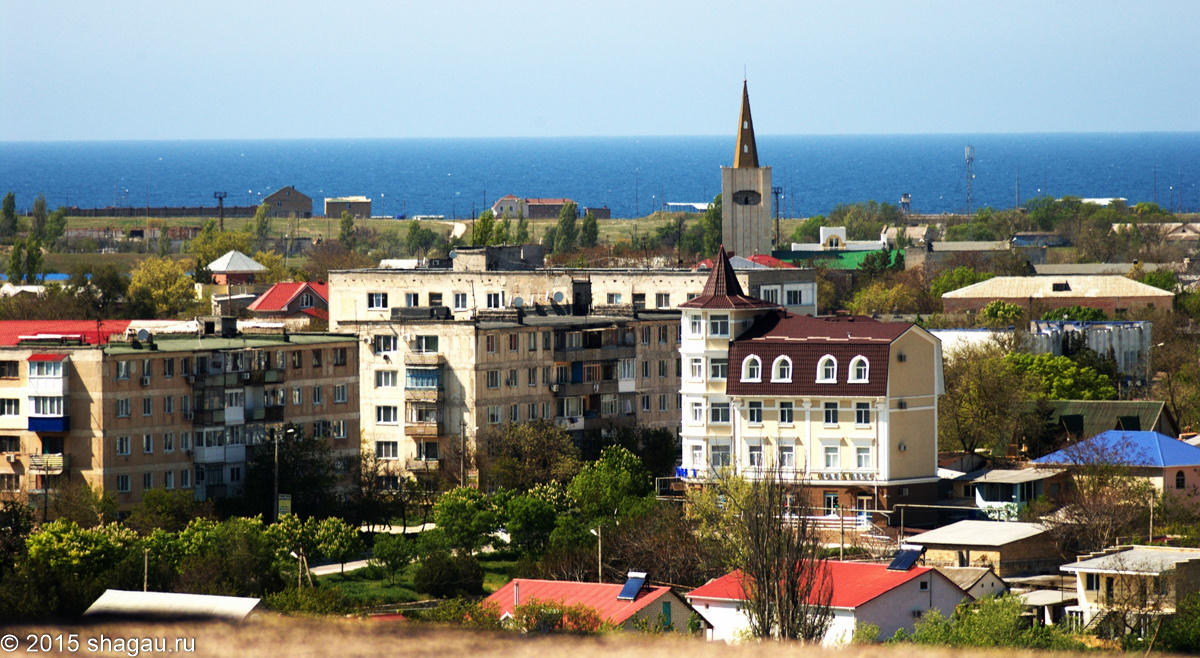 Вид на Черноморск из жилища Карлсона. Фото:. Г. Стороженко