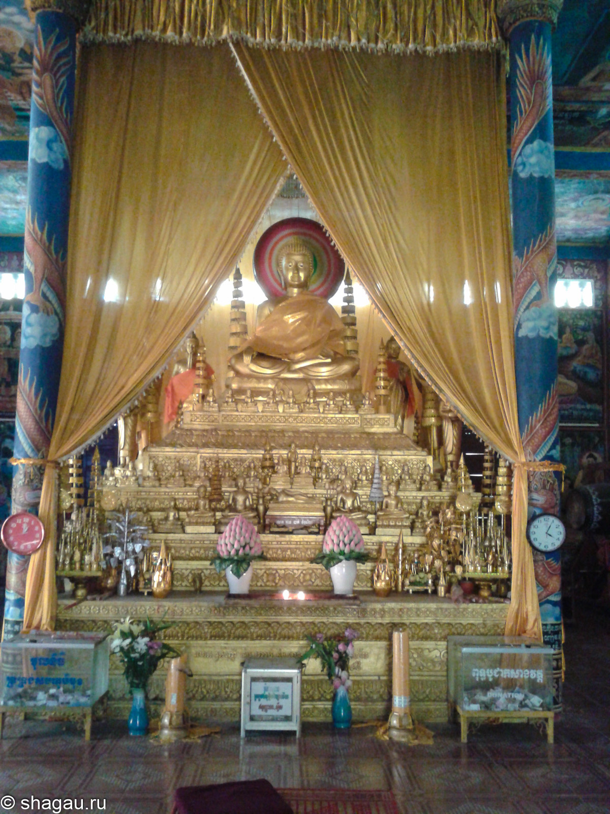 Wat krom. Интерьер