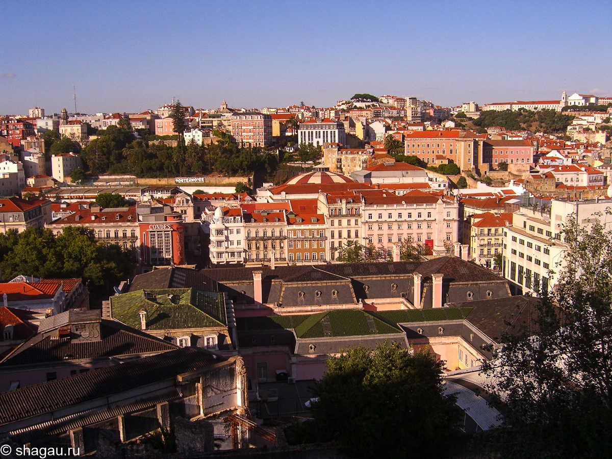 Вид на Лиссабон