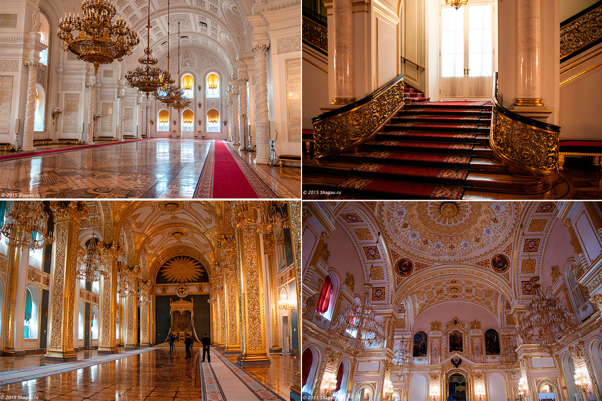 Интерьеры Большого Кремлевского дворца