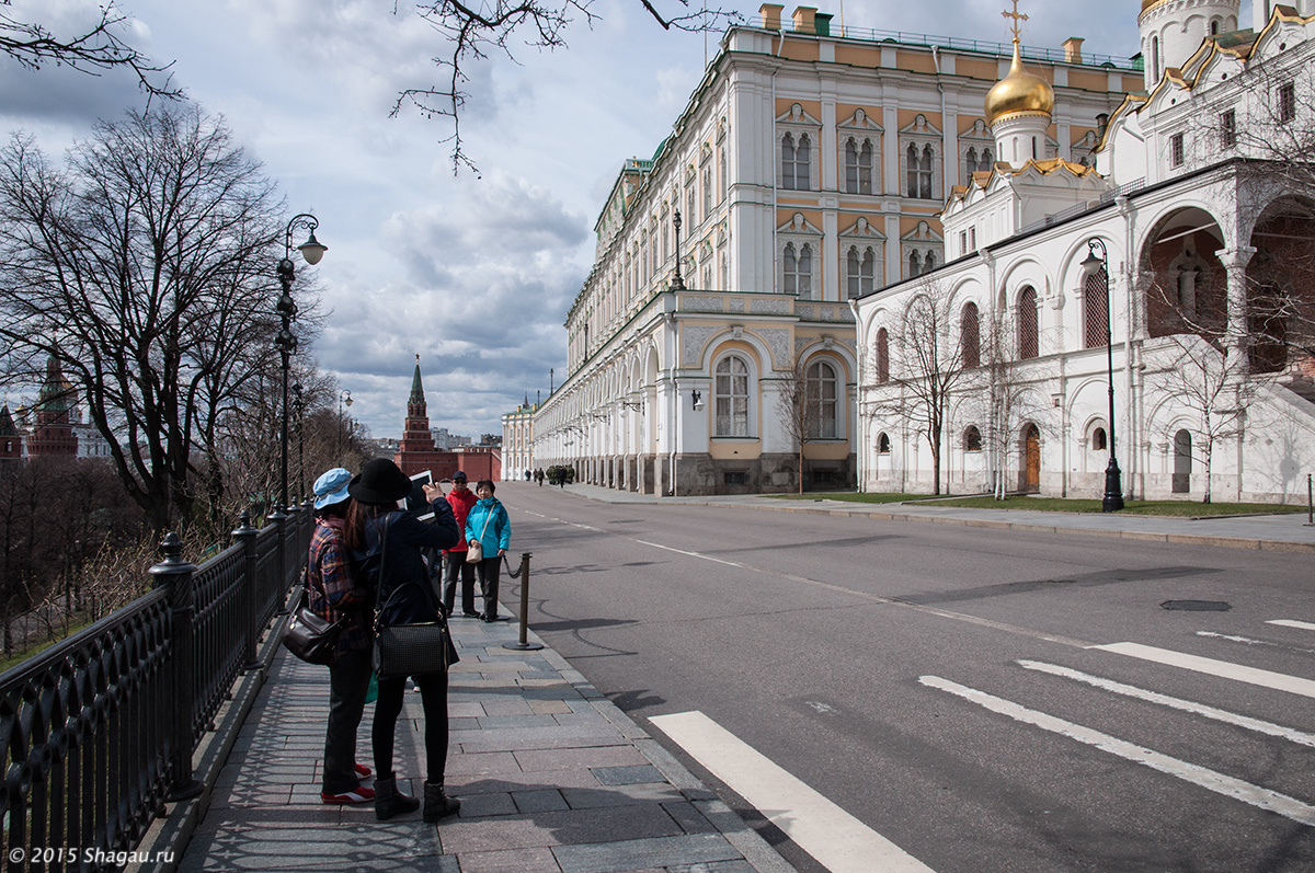 Вид на Большой Кремлевский дворец