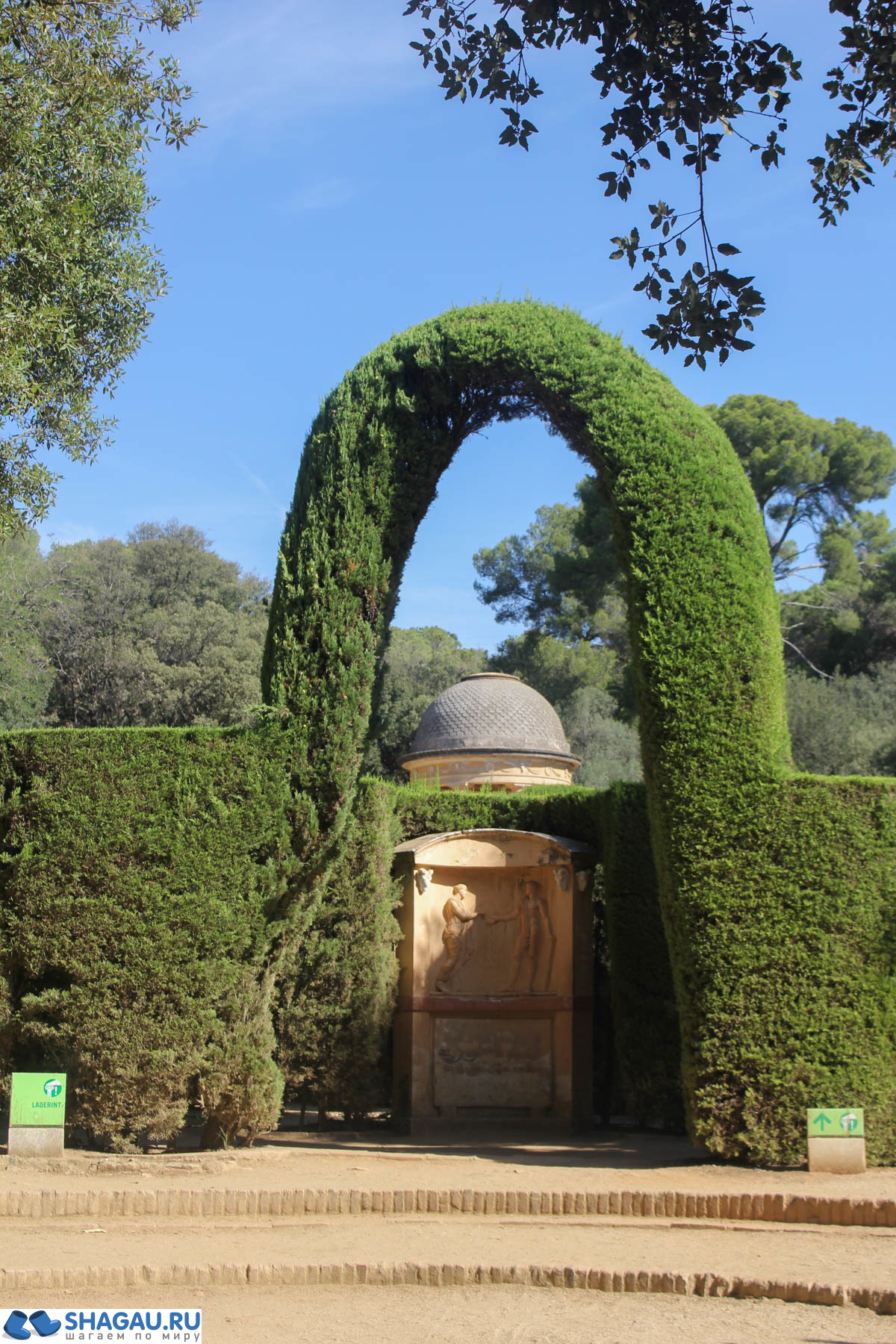  Парк Лабирнт в Барселоне (Laberinto de Horta): спокойное и уютное место для прогулок фотография 6