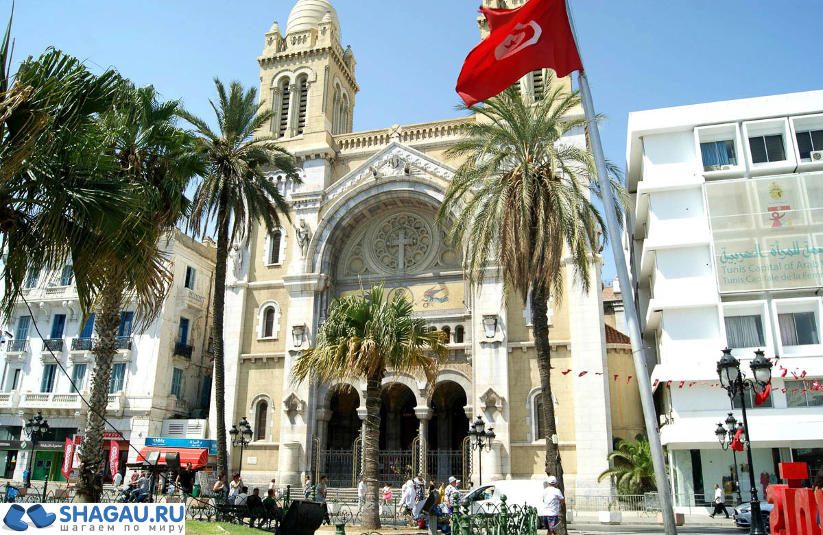 католический храм Туниса – Собор Сент-Винсент-де-Поль