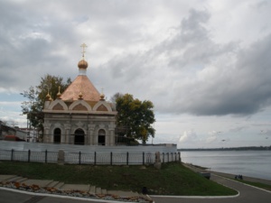 Рыбинск, часовня на Набережной