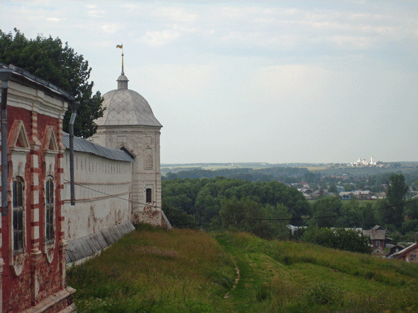 Вид с Горицкого монастыря