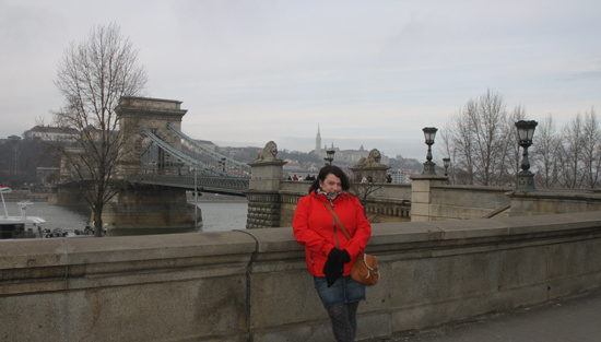 Прекрасный цепной мост Будапешта