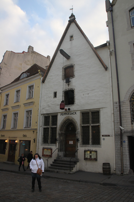 Легендарное здание Peppersack в Таллине