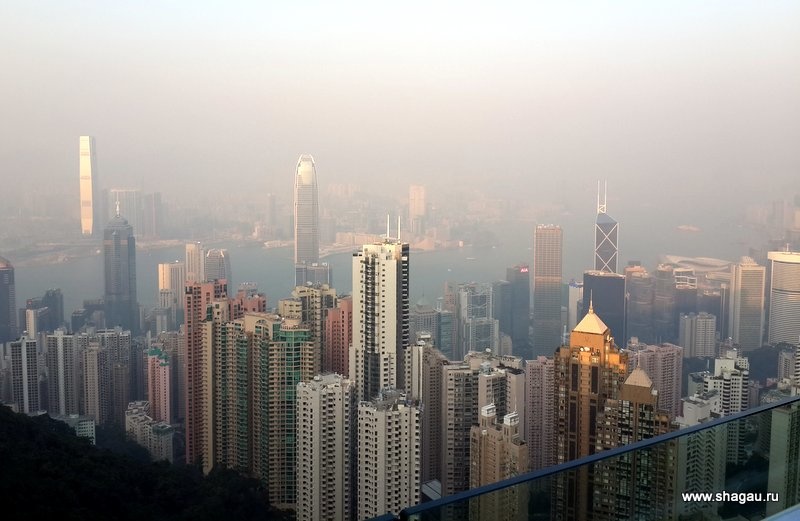 Вид на Гонконг с Пика Виктория
