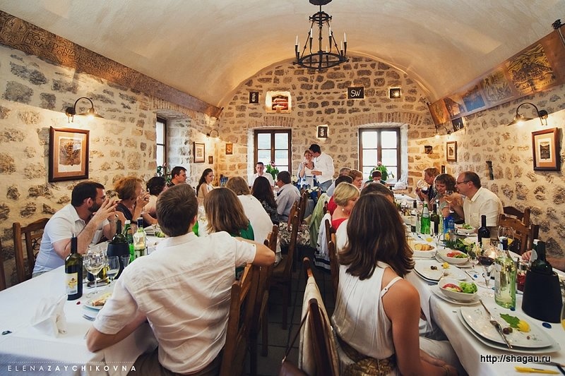 Свадебный банкет в Черногории