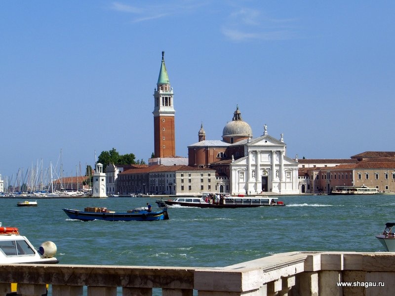 Вид на Венецию с моря