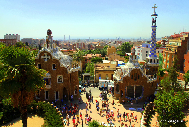 Вид на Барселону