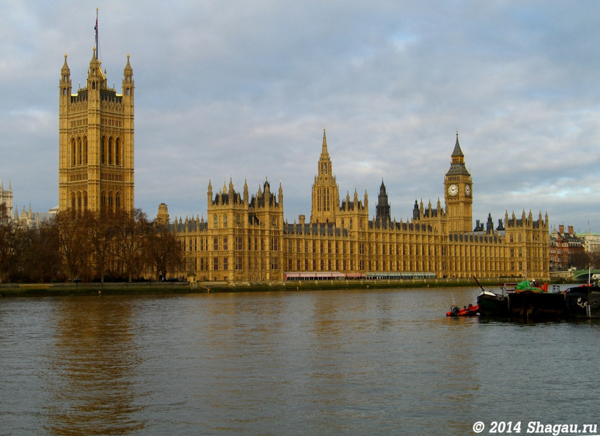 Лондон. Здание парламента