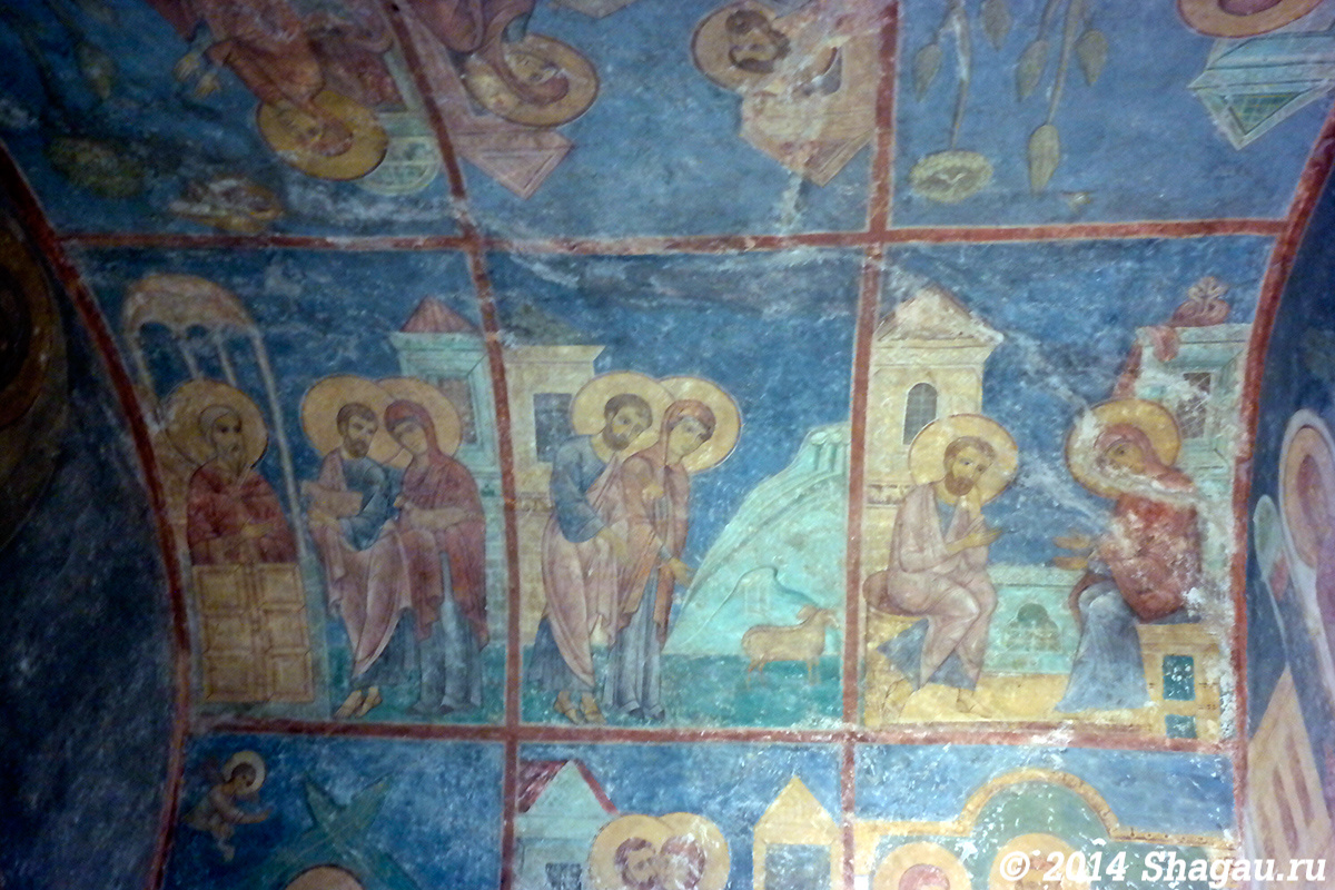 Фрески Мирожского монастыря