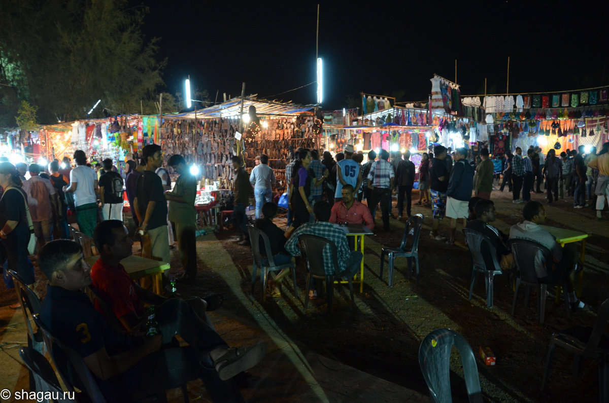 Ночной рынок Гоа