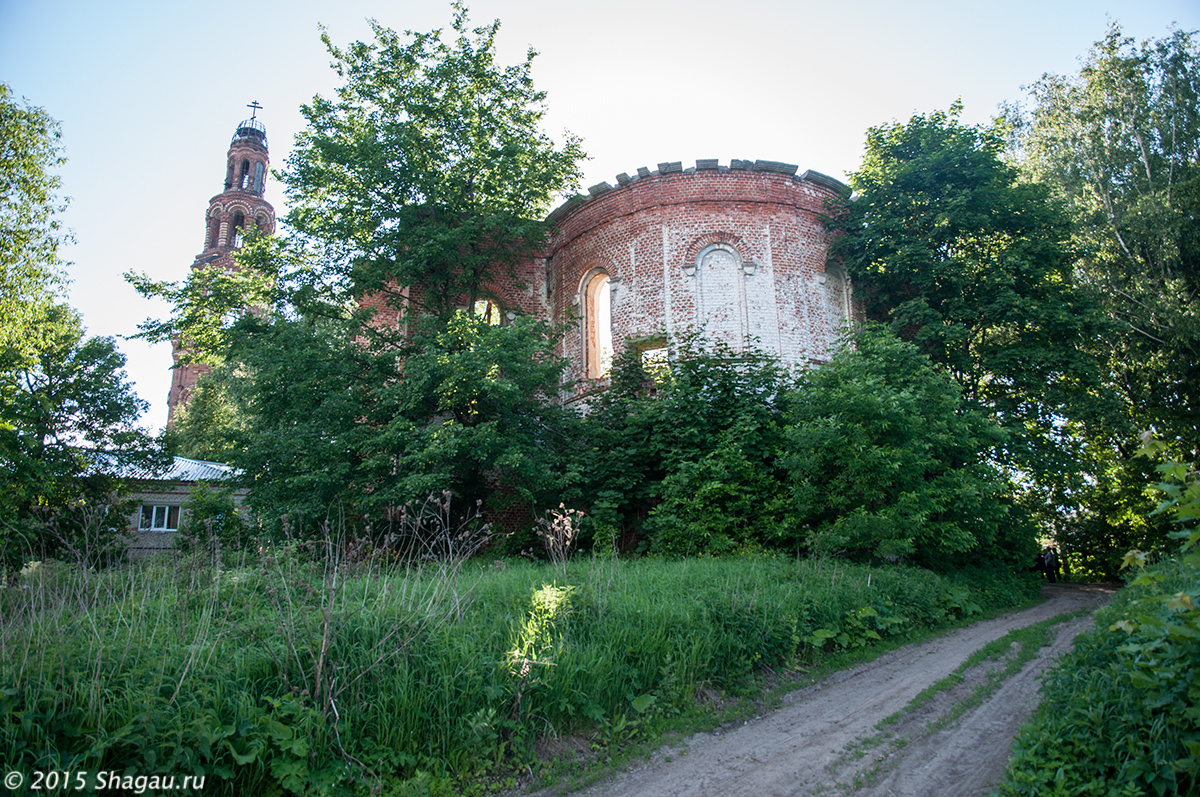 Остатки монастыря