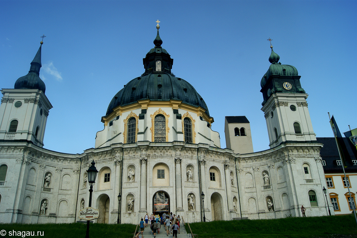 Бенедиктинский монастырь Этталь в Баварии