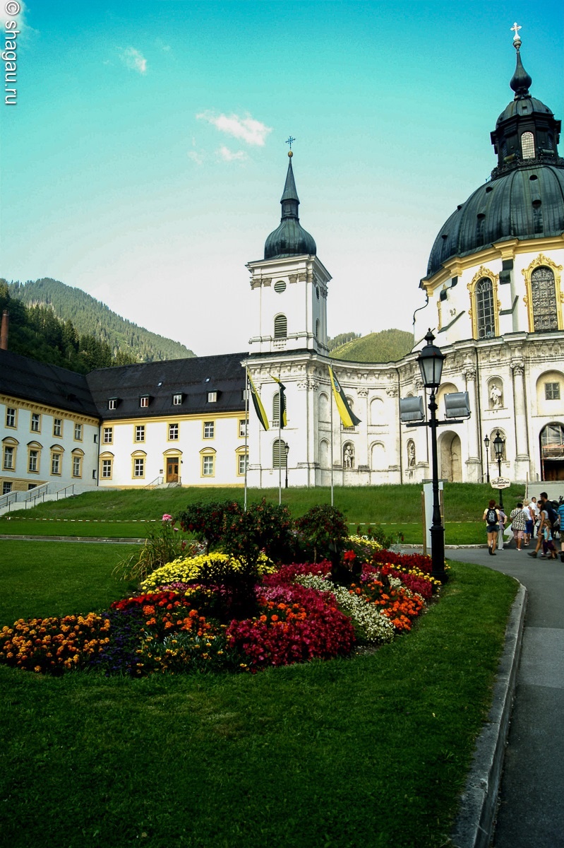 Бенедиктинский монастырь Этталь в Баварии