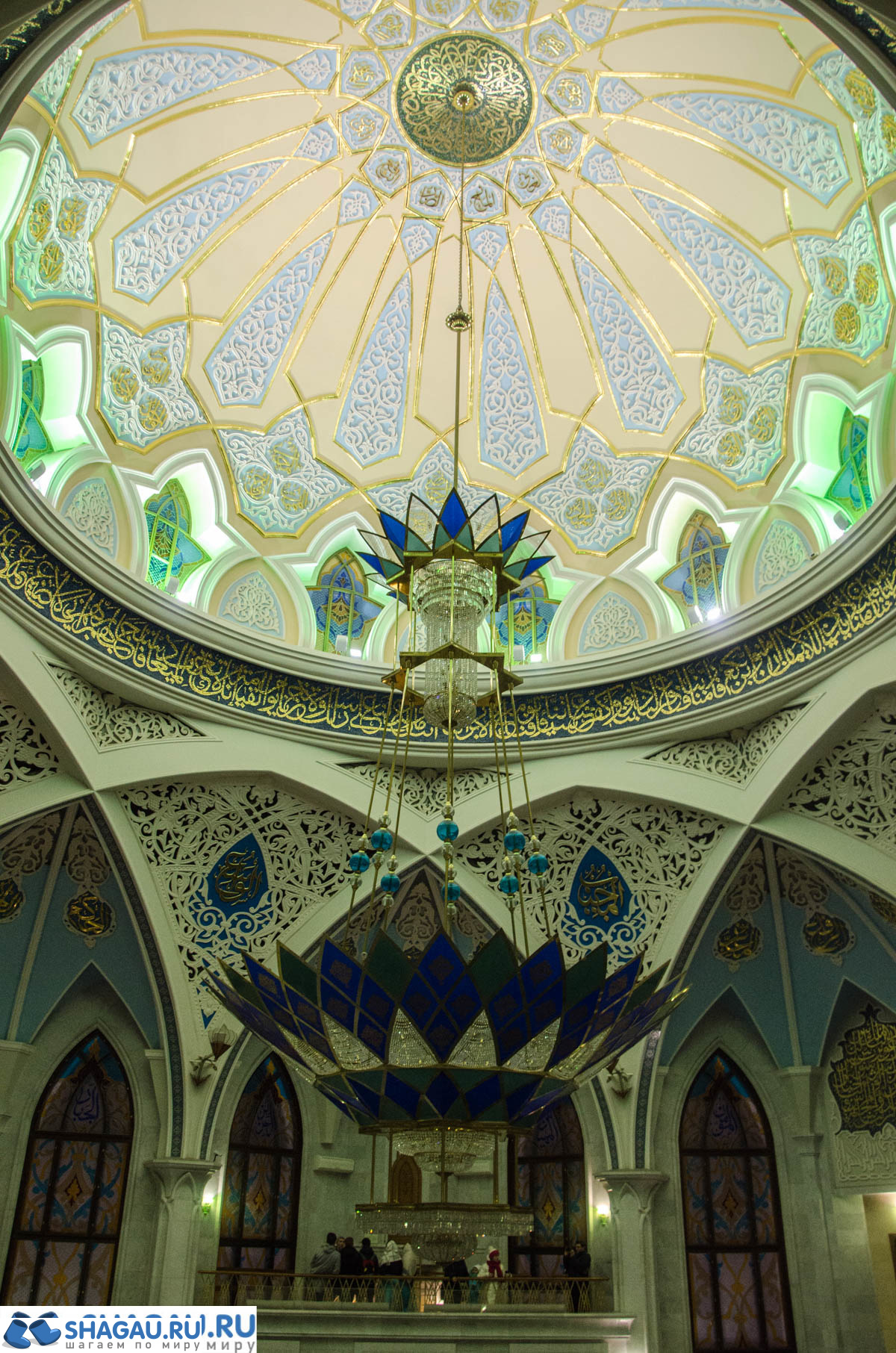 Внутреннее убранство мечети Кул-Шариф