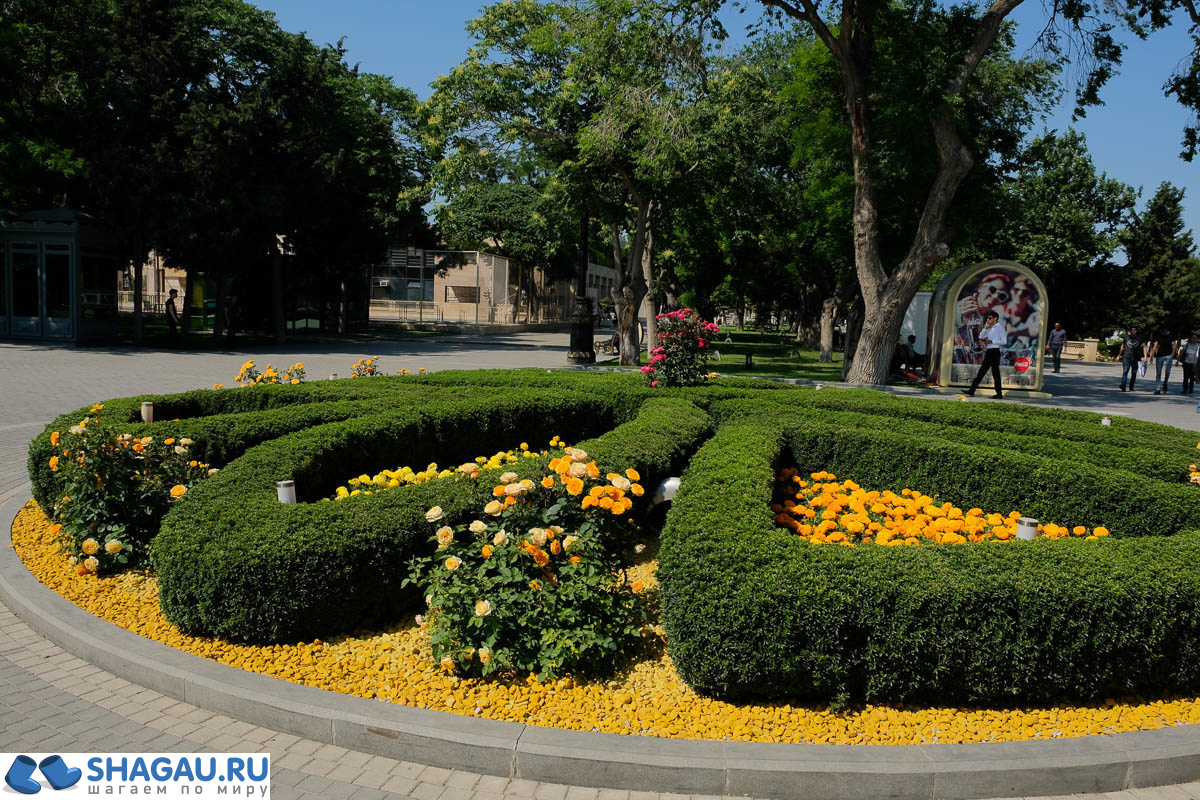 Набережная в Баку - Приморский парк и другие достопримечательности фотография 9